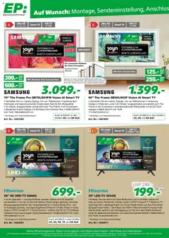EP: ElectronicPartner Flugblatt gültig ab 18.08.2025 | Seite: 8 | Produkte: TV, Audio, Box, Samsung