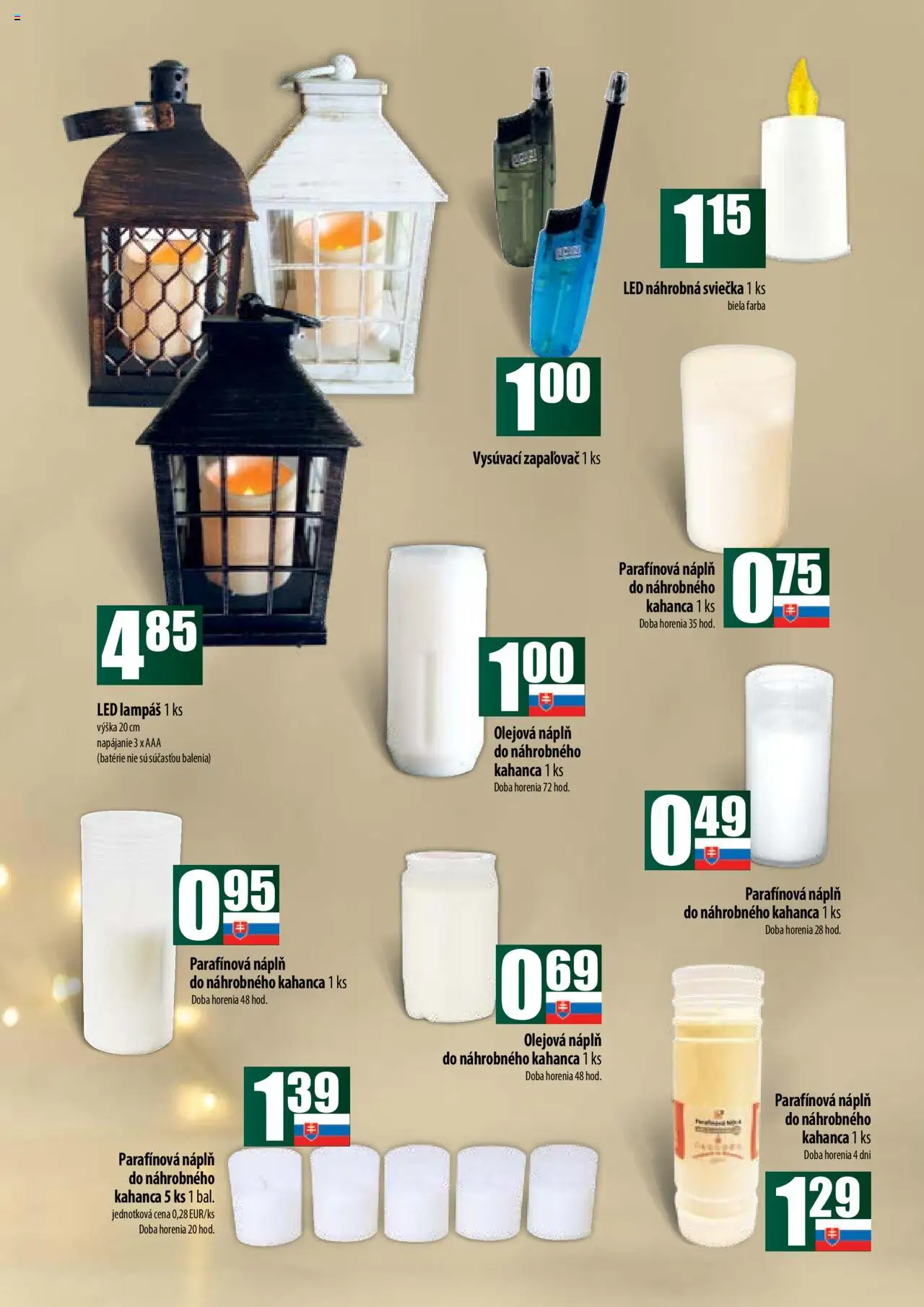 Nové COOP Jednota akcie – leták je platný od 09.10.2025 | Strana: 61 | Produkty: Led