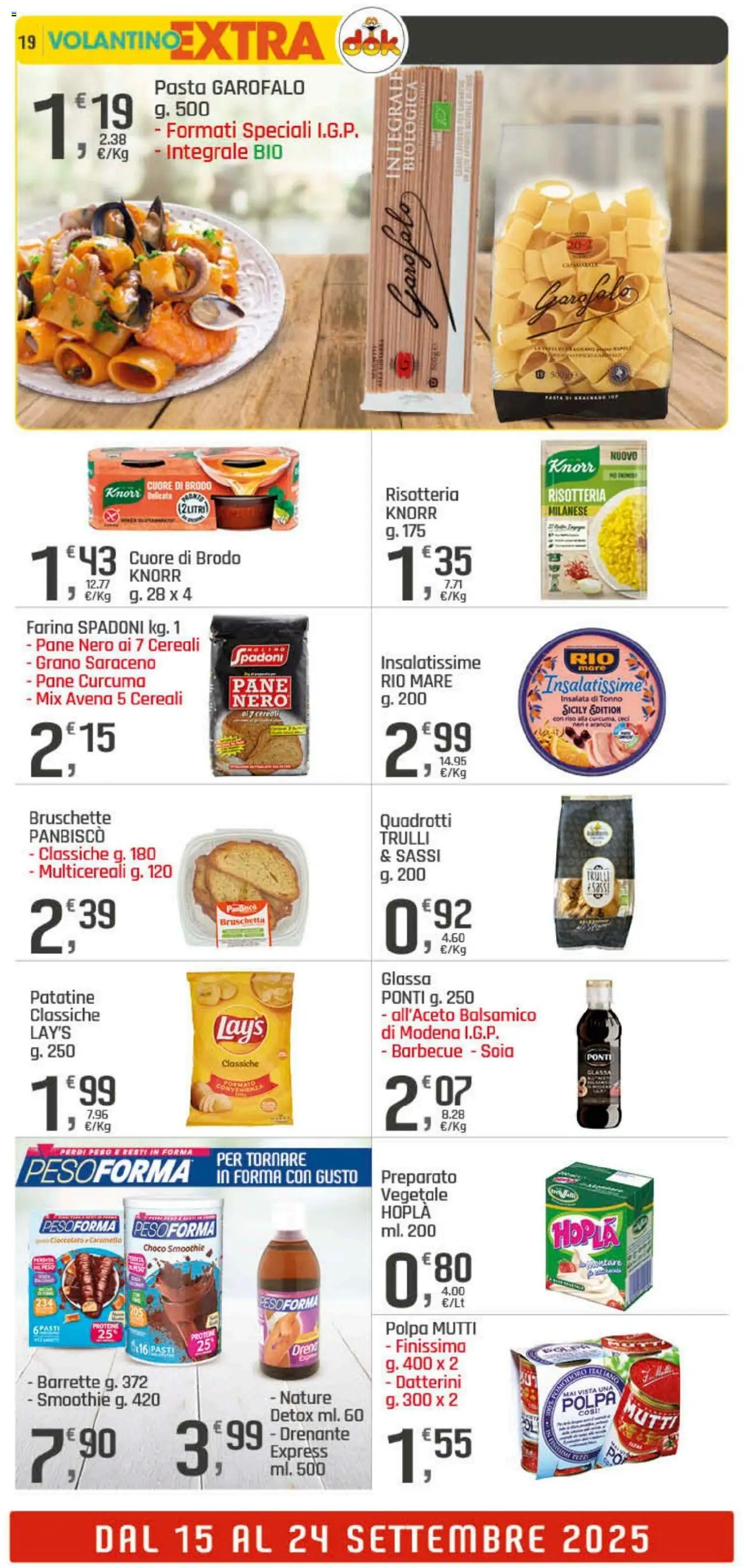 Volantino DOK del 11.09.2025 | Pagina: 19 | Prodotti: Riso, Cereali, Barbecue, Farina