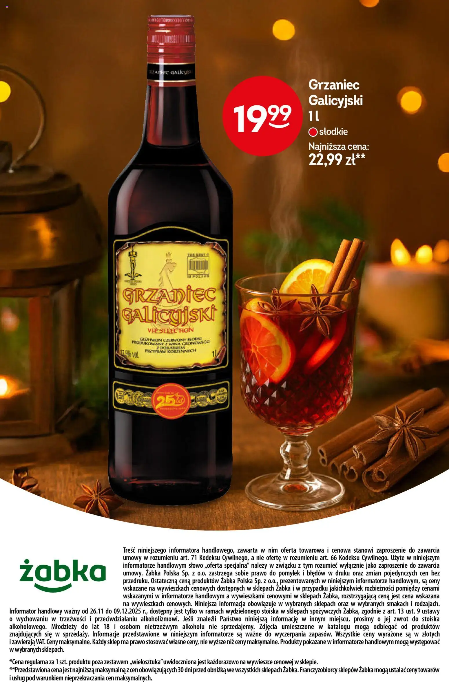 Żabka Black Friday od 26.11.2025 | Strona: 22