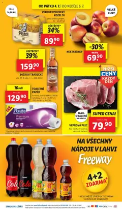 Lidl leták od 03.07.2025 | Strana: 41 | Produkty: Kozel, Velkopopovický Kozel, Vepřová plec, Velkopopovický Kozel 10