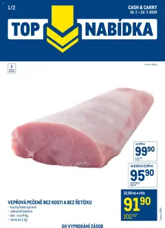 Náhled letáku Makro leták - Top nabídka maso od 16.07.2025