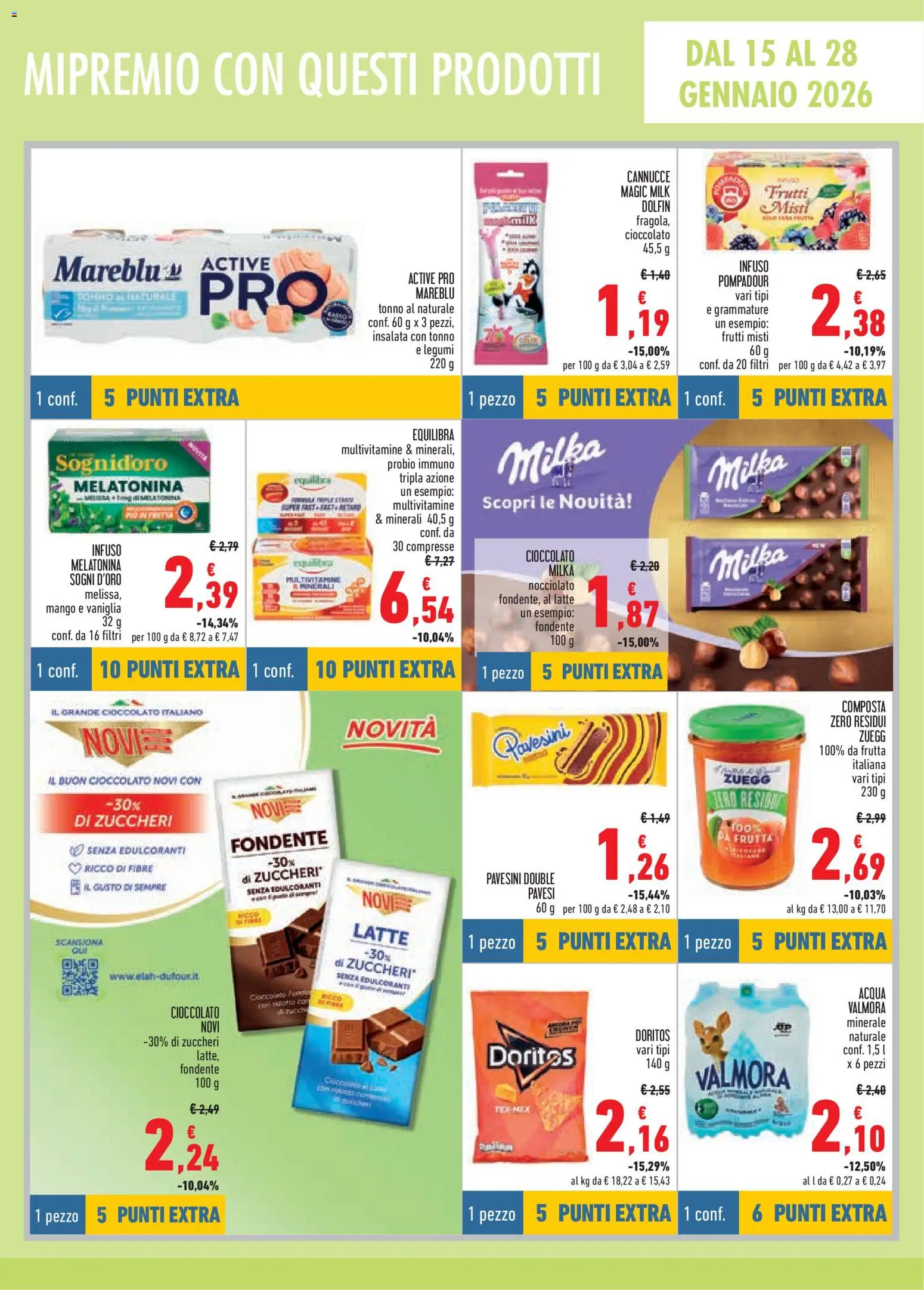Volantino Conad del 02.01.2026 | Pagina: 13 | Prodotti: Legumi, Insalata, Latte, Mango