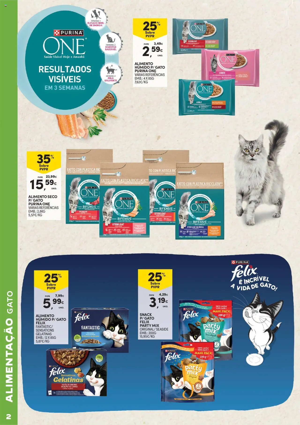 Continente - Açores: Feira Pet Care │ válido de 23.09.2025 | Página: 2 | Produtos: Purina one