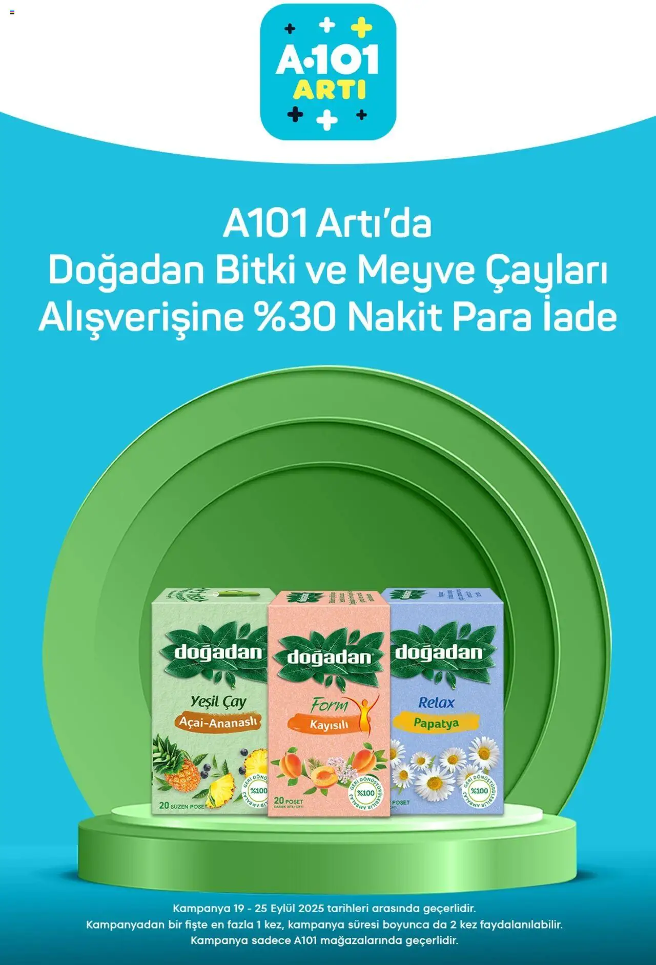 A101 Arti - 19.09.2025 tarihinden itibaren geçerlidir | Sayfa: 3 | Ürünler: Çay, Meyve
