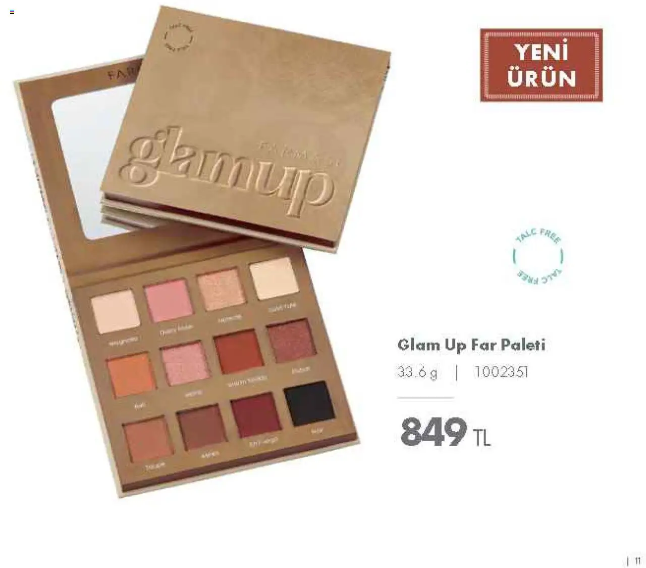 Farmasi Katalog - 01.09.2025 tarihinden itibaren geçerlidir | Sayfa: 11