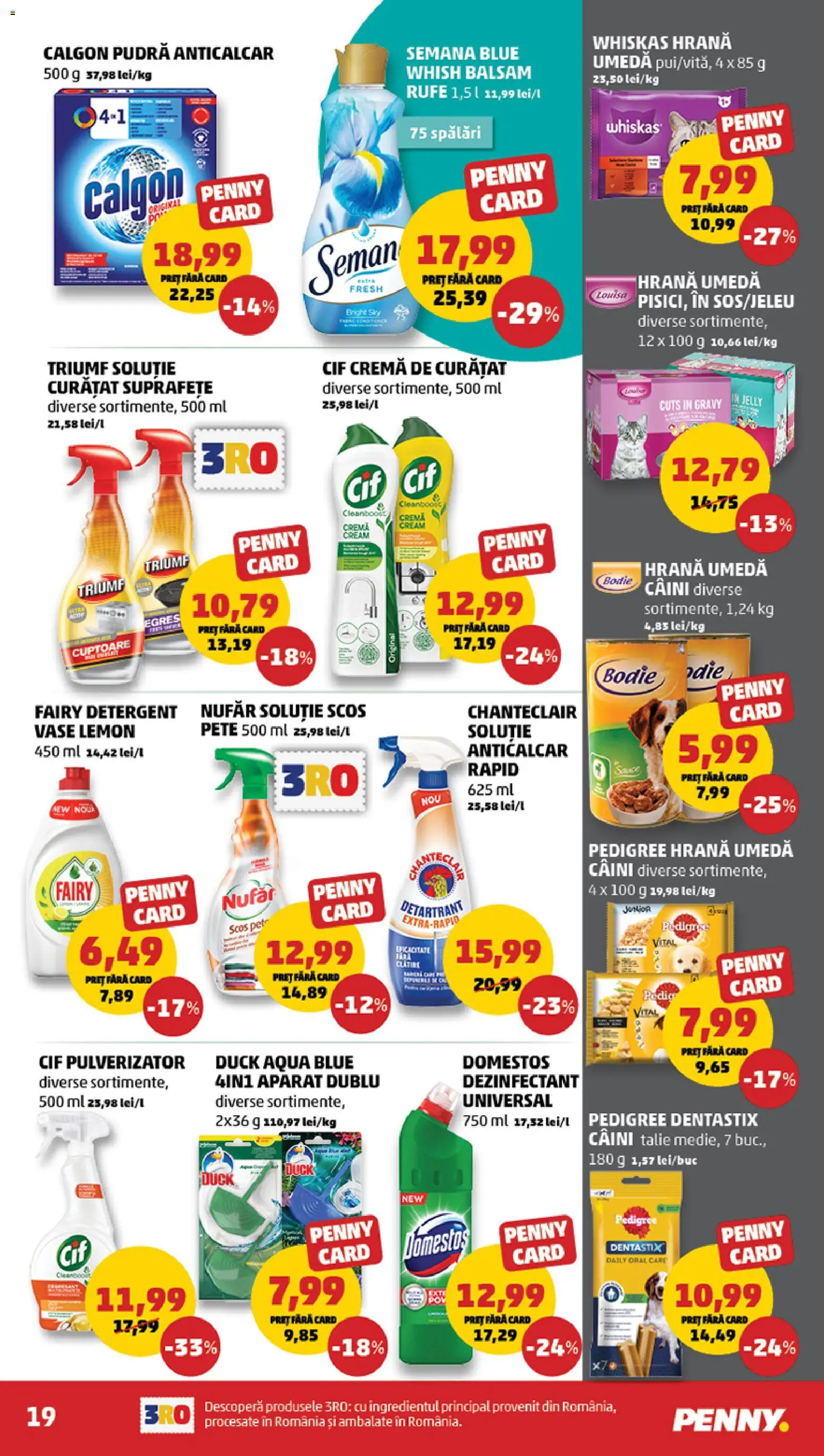 Noul catalog PENNY – valabil de la 25.02.2026 | Pagină: 19 | Produse: Pudră, Balsam, Cremă, Detergent