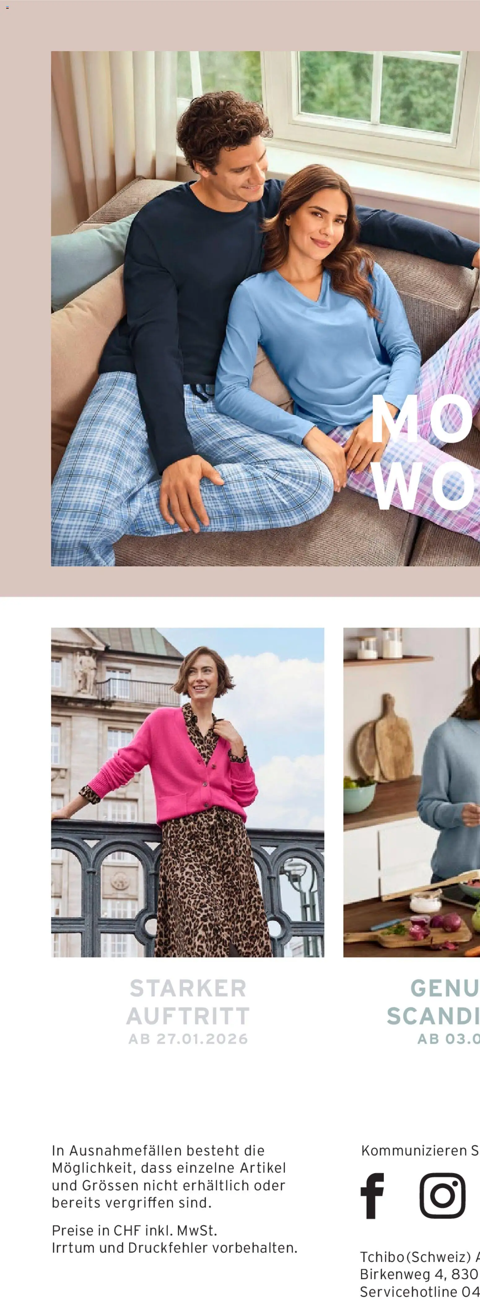 Tchibo Aktionen Mehr Farbe, mehr Frische – gültig ab 20.01.2026 | Seite: 33