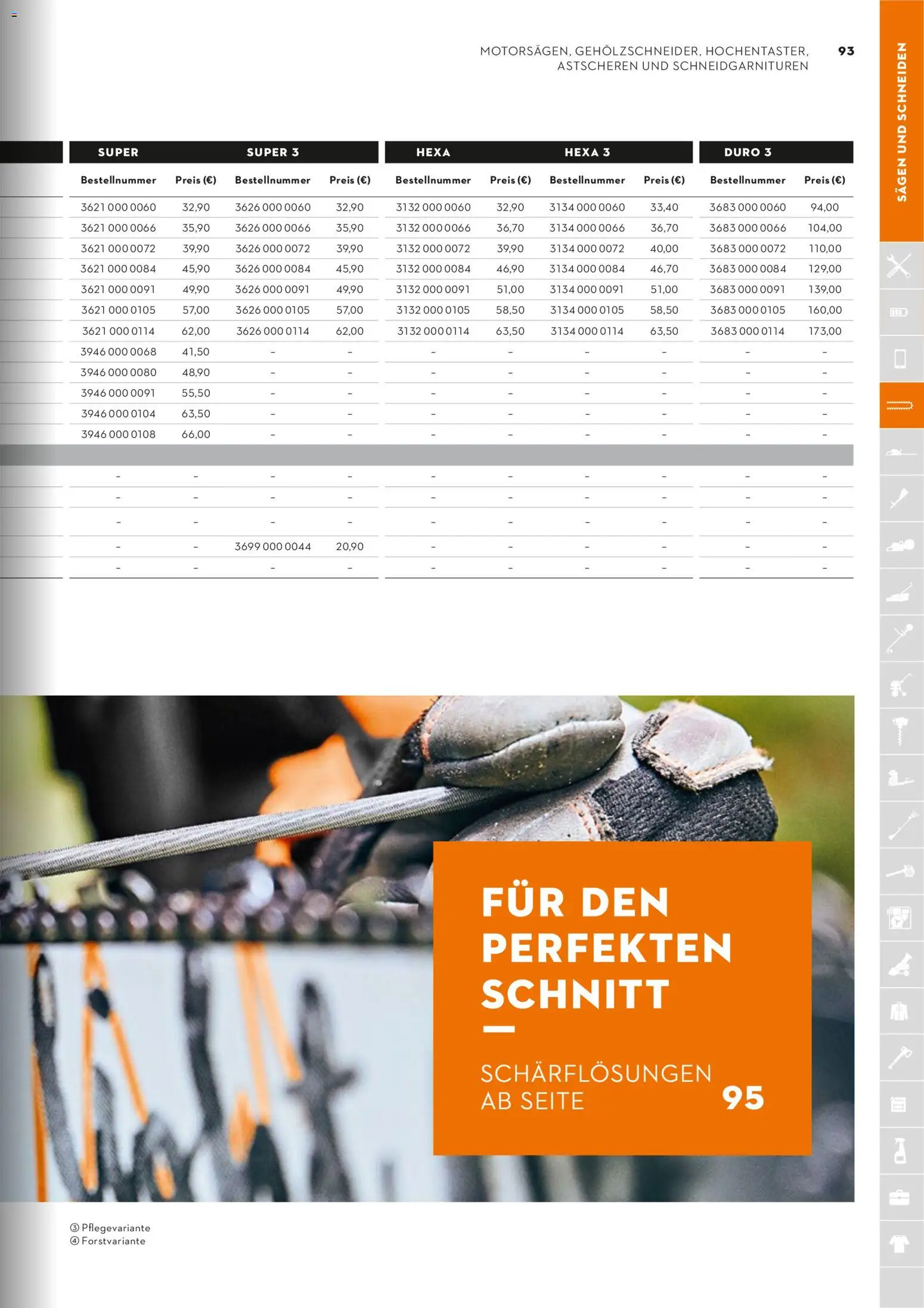 STIHL Katalog – gültig ab 01.01.2026 | Seite: 93