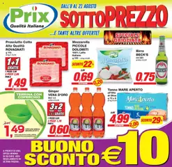 Anteprima del volantino Prix Mirano catalogo valido a partire dal 08.08.2025