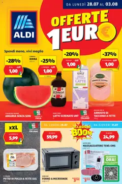 Anteprima del volantino Volantino Aldi	 valido a partire dal 28.07.2025