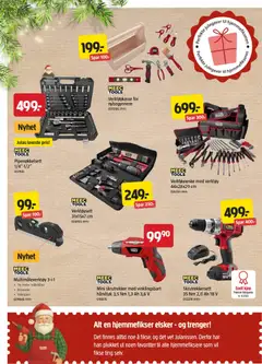 Forhåndsvisning av Jula kundeavis gyldig fra 02.12.2025 | Side: 12 | Produkter: Skrutrekker, Håndtak