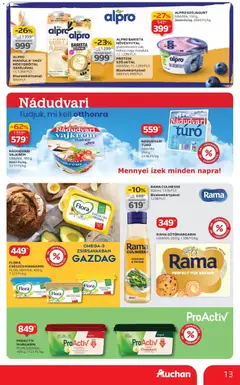Auchan Akciós újság - amely érvényes a következő dátumtól: 29.01.2026 | Oldal: 13