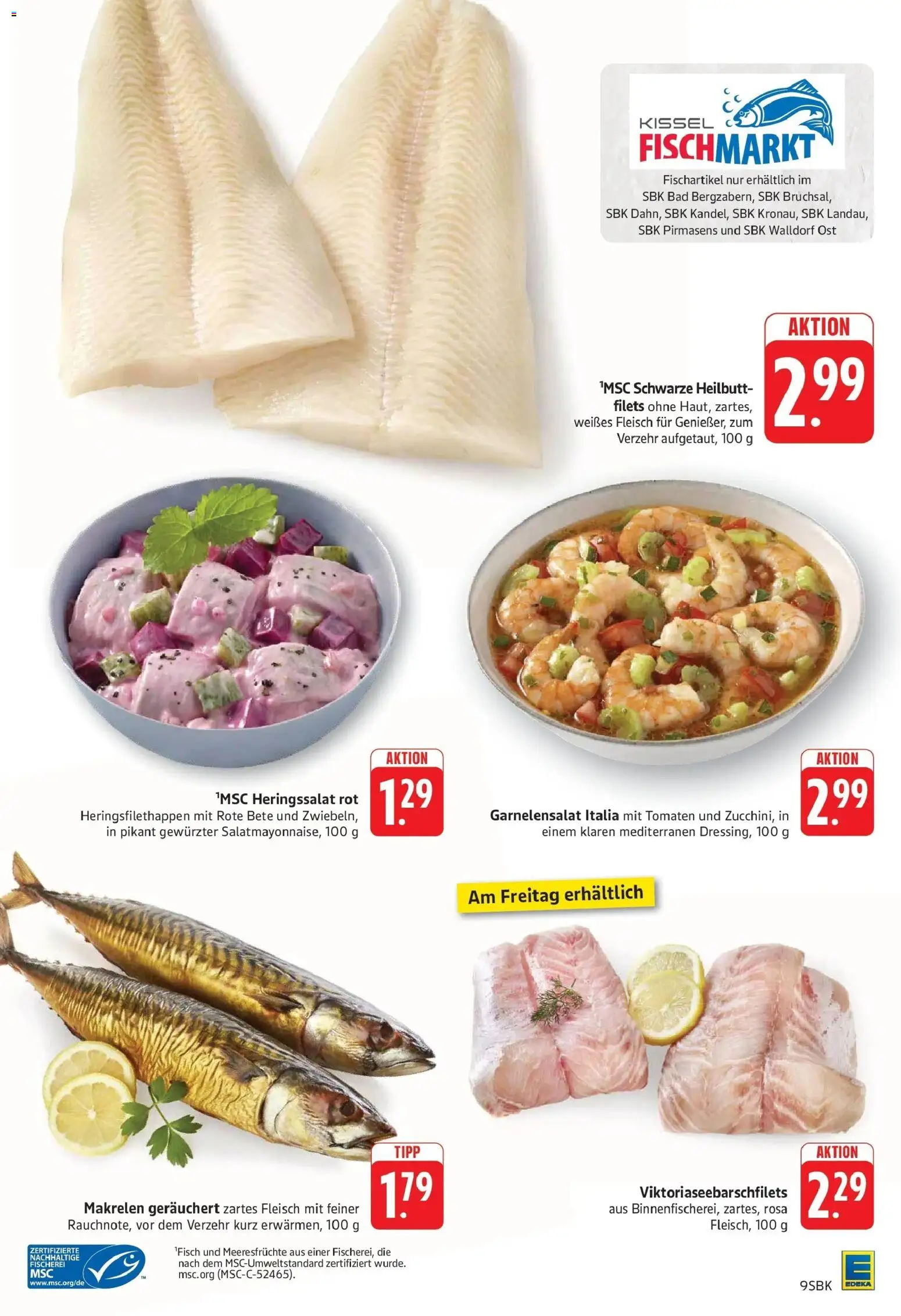 Edeka prospekt Pirmasens	 – gültig ab 12.04.2026 | Seite: 9 | Produkte: Bad, Tomaten, Meeresfrüchte, Fleisch