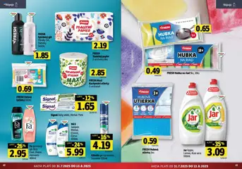 Fresh Stredné a západné Slovensko │ platný od 31.07.2025 | Strana: 22