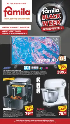 Famila Nordwest - Black Friday ab 03.11.2025 gültig