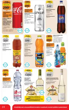 Auchan Akciós újság - amely érvényes a következő dátumtól: 02.01.2026 | Oldal: 24 | Termékek: Lime, Ásványvíz, Tea, Multivitamin