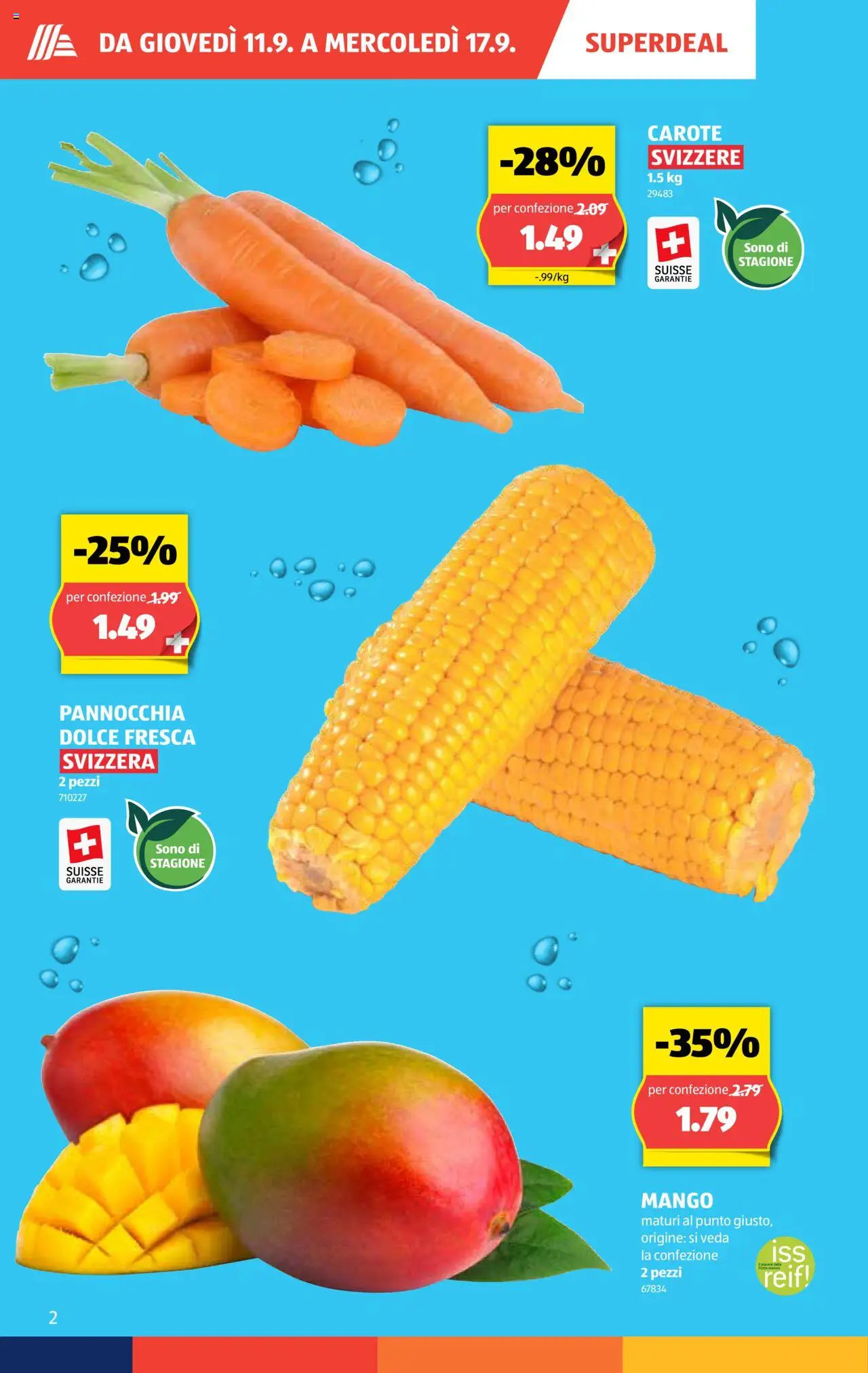 Aldi Aktionen IT – gültig ab 11.09.2025 | Seite: 3 | Produkte: Mango