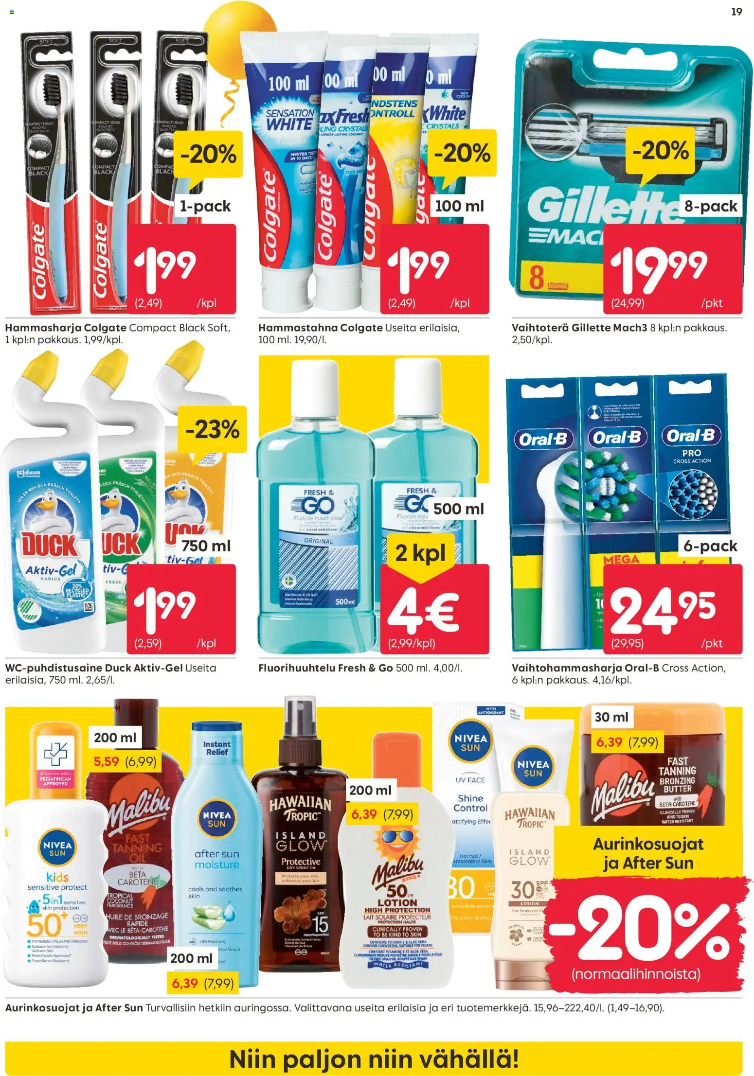 Rusta tarjoukset – voimassa 13.04.2026 alkaen | Sivu: 19 | Tuotteet: Hammastahna, Hammasharja, Tee
