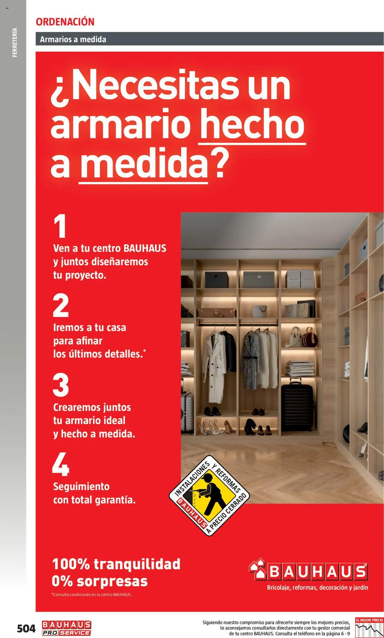 Bauhaus - ProService  │ válido desde el 24.02.2025 | Página: 504 | Productos: Té, Teléfono, Armario