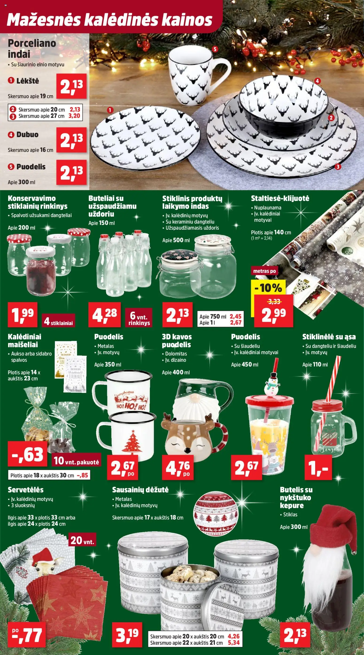 Thomas Philipps akcijos nuo 03.11.2025 | Puslapis: 6 | Prekių: Kepurė, Puodelis, Lėkštė, Indai