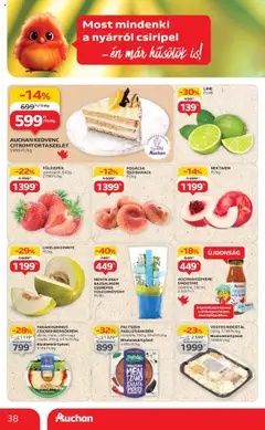 Auchan akciós ujság - amely érvényes a következő dátumtól: 24.07.2025 | Oldal: 38