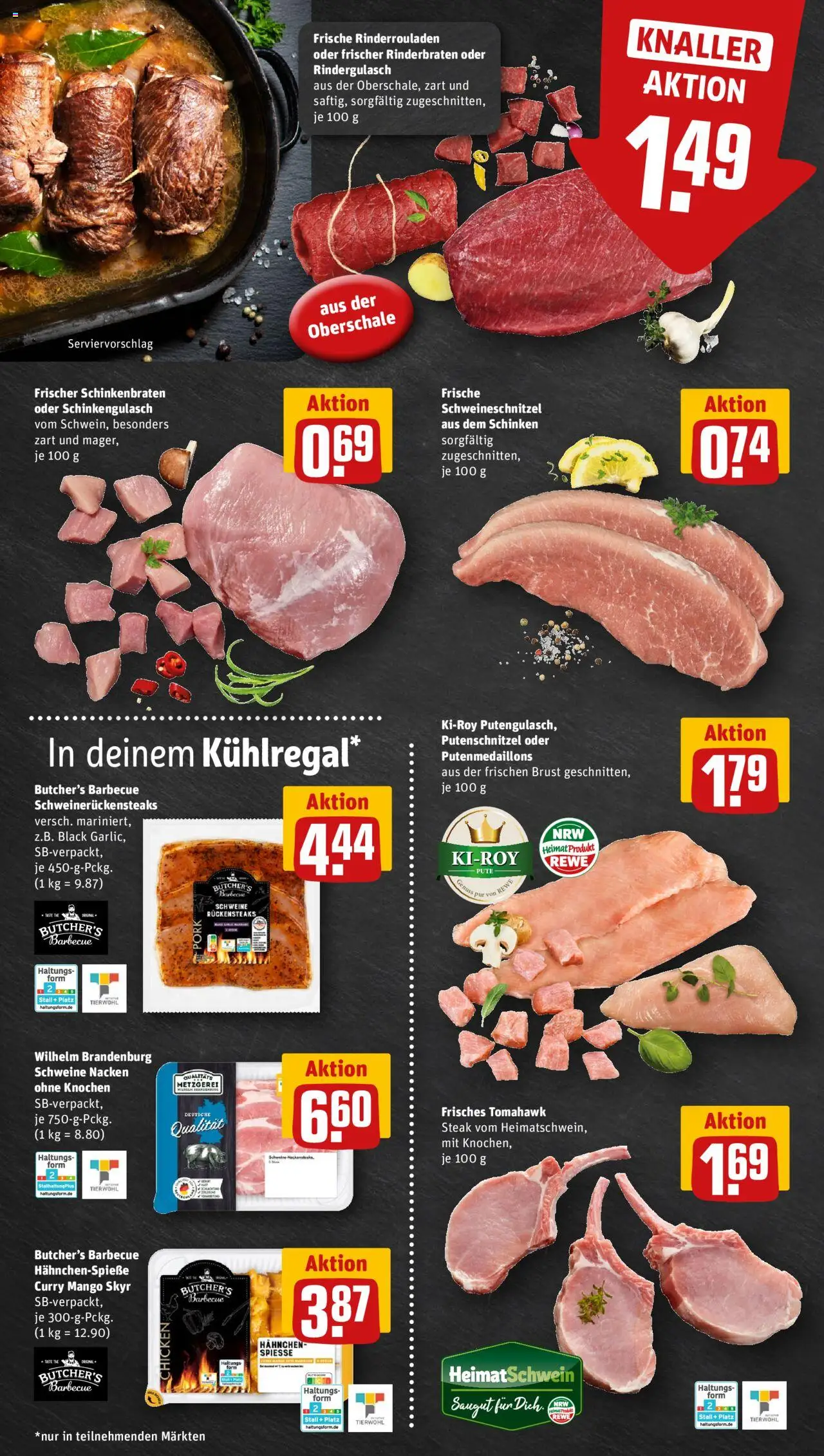Rewe ihr Kaufpark Prospekt 	 - gültig ab dem 30.06.2025 | Seite: 6 | Produkte: Rinderrouladen, Spieße, Skyr, Mango