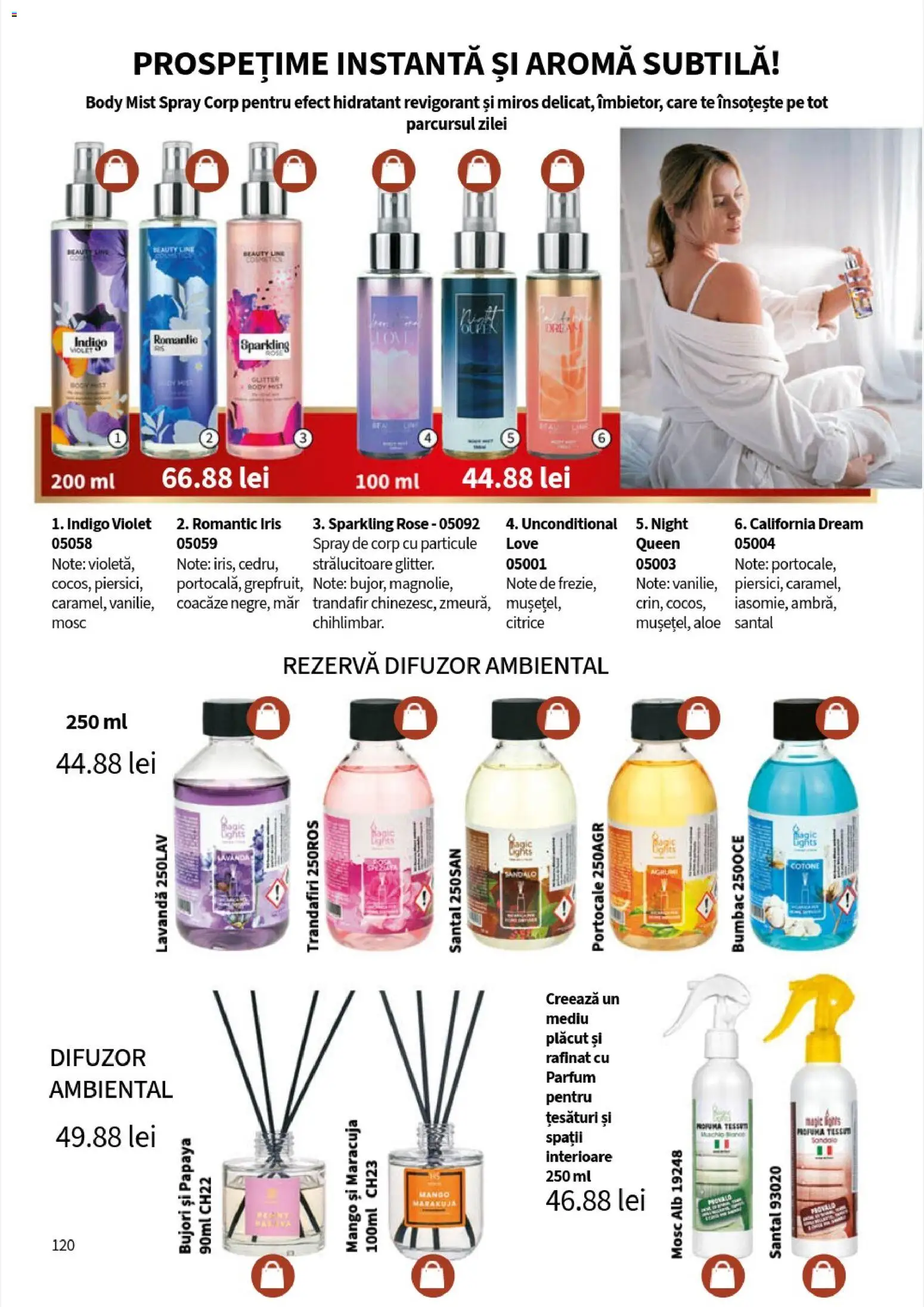 Noul catalog Lady’s – valabil de la 05.01.2026 | Pagină: 122 | Produse: Trandafir, Body, Boncuklu Oyuncakları, Mango