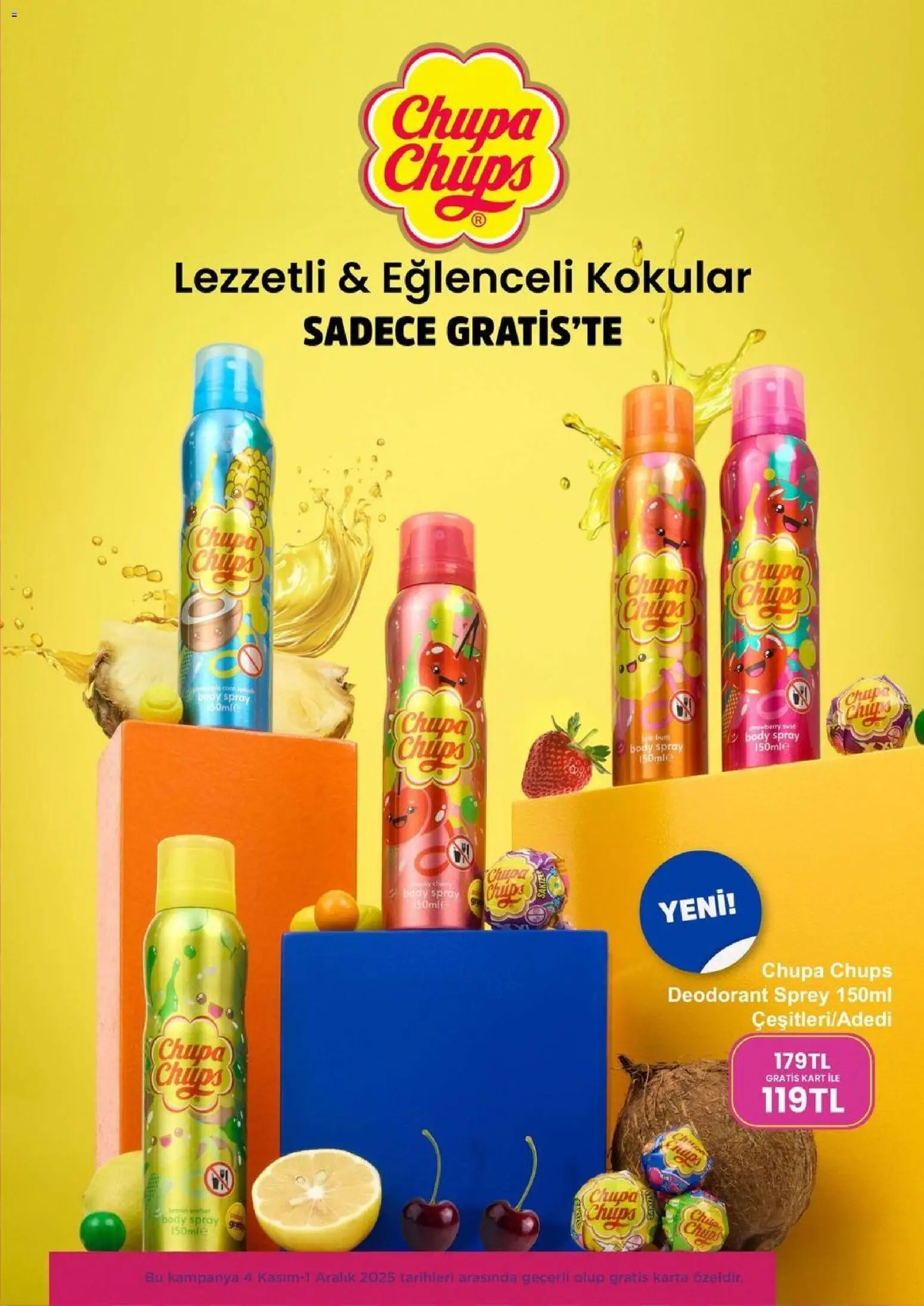 Gratis aktüel ürünler kataloğu yayımlandı! Bu hafta 01 - 30 Kasım 2025 günü Gratis indirimli ürünleri