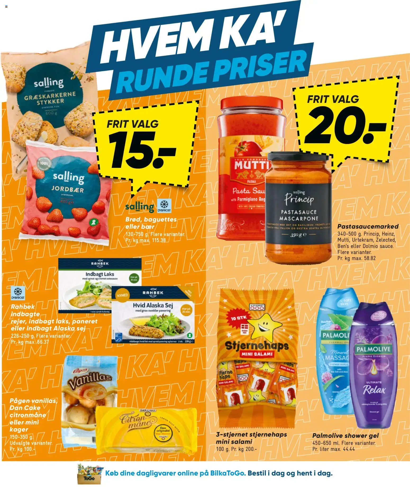 Bilka tilbudsavis – gyldig fra 10.04.2026 | Side: 29 | Produkter: Salami, Jordbær, Pastasauce, Spinat