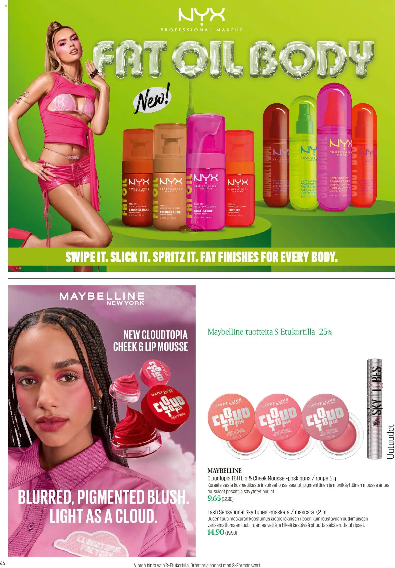 Sokos tarjoukset – voimassa 20.04.2026 alkaen | Sivu: 44 | Tuotteet: Poskipuna, Mousse