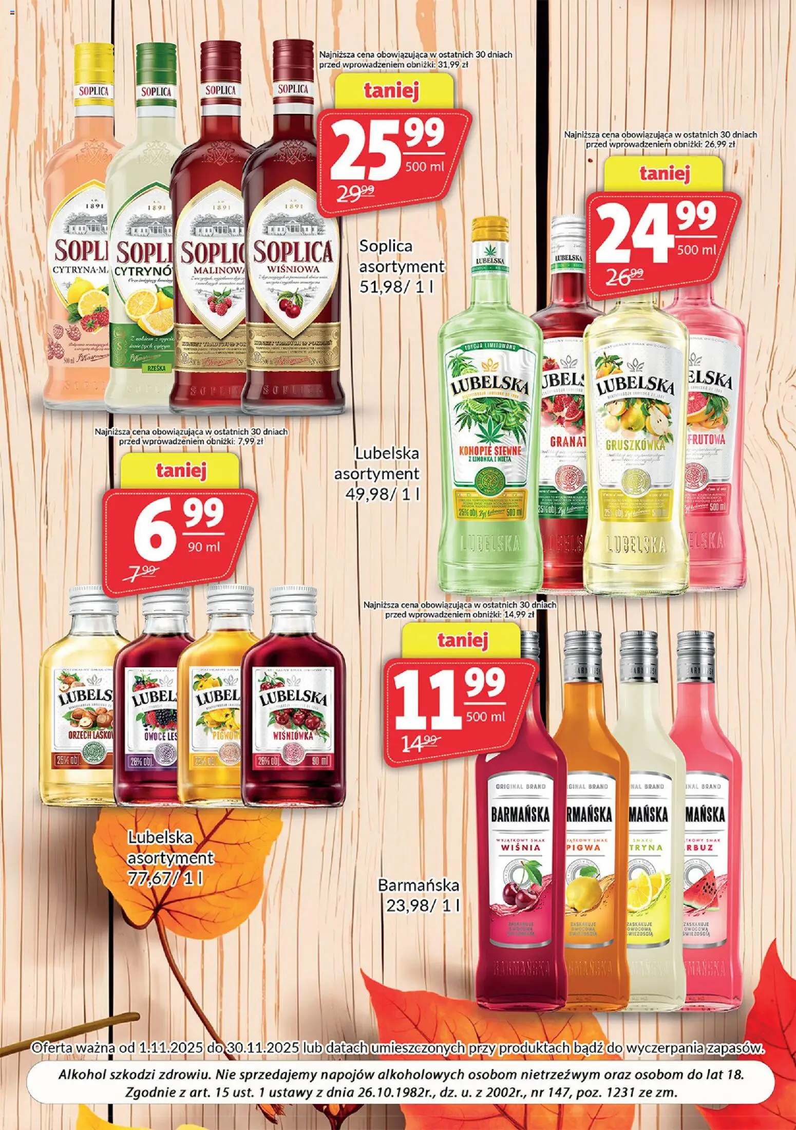 Prim Market Gazetka - Oferta alkoholowa od 01.11.2025 | Strona: 2 | Produkty: Pigwa, Mięta, Alkohol, Owoce