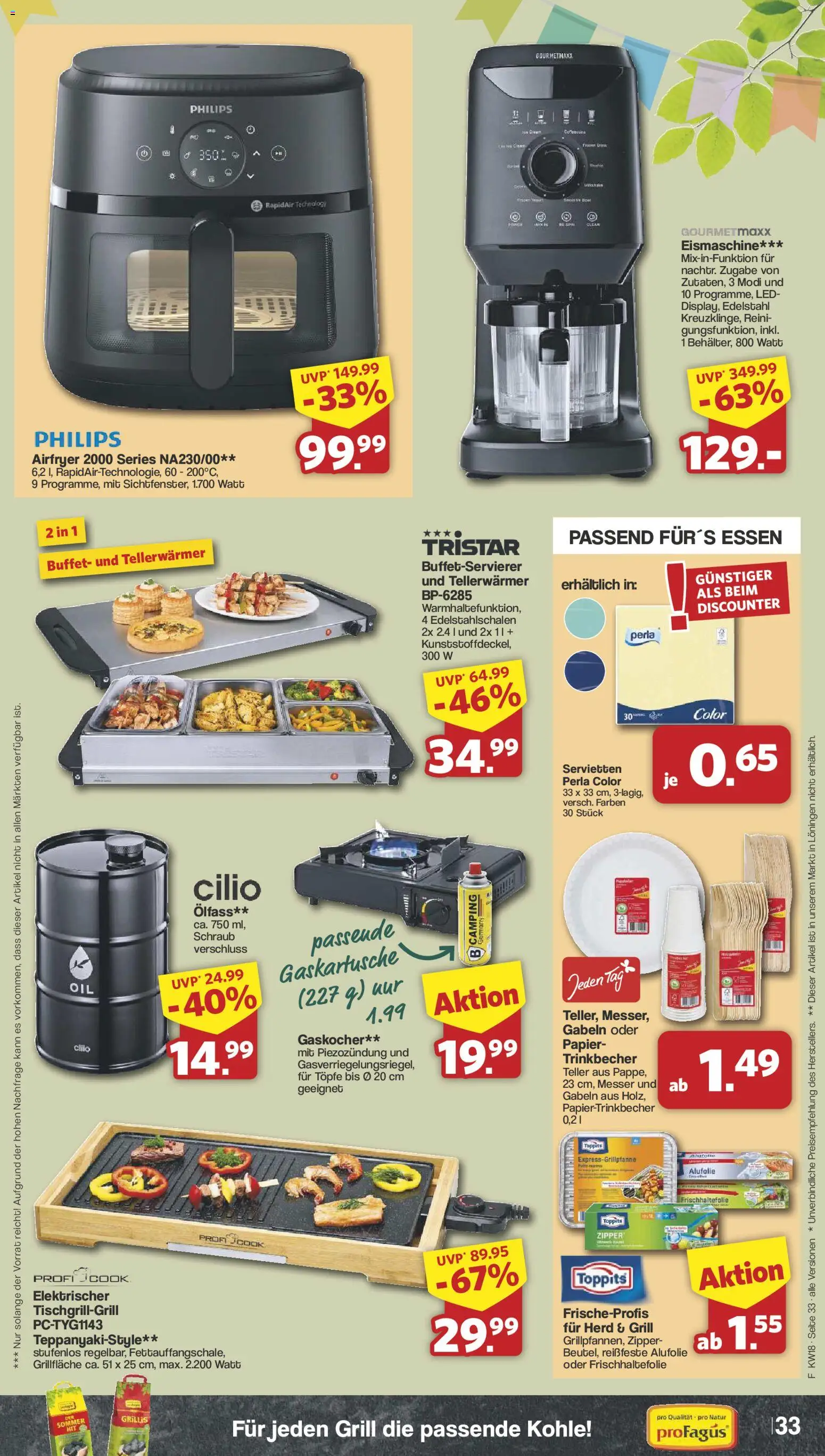 Famila Nordwest Prospekt 	 – gültig ab 27.04.2026 | Seite: 34 | Produkte: Philips, Herd, Grill