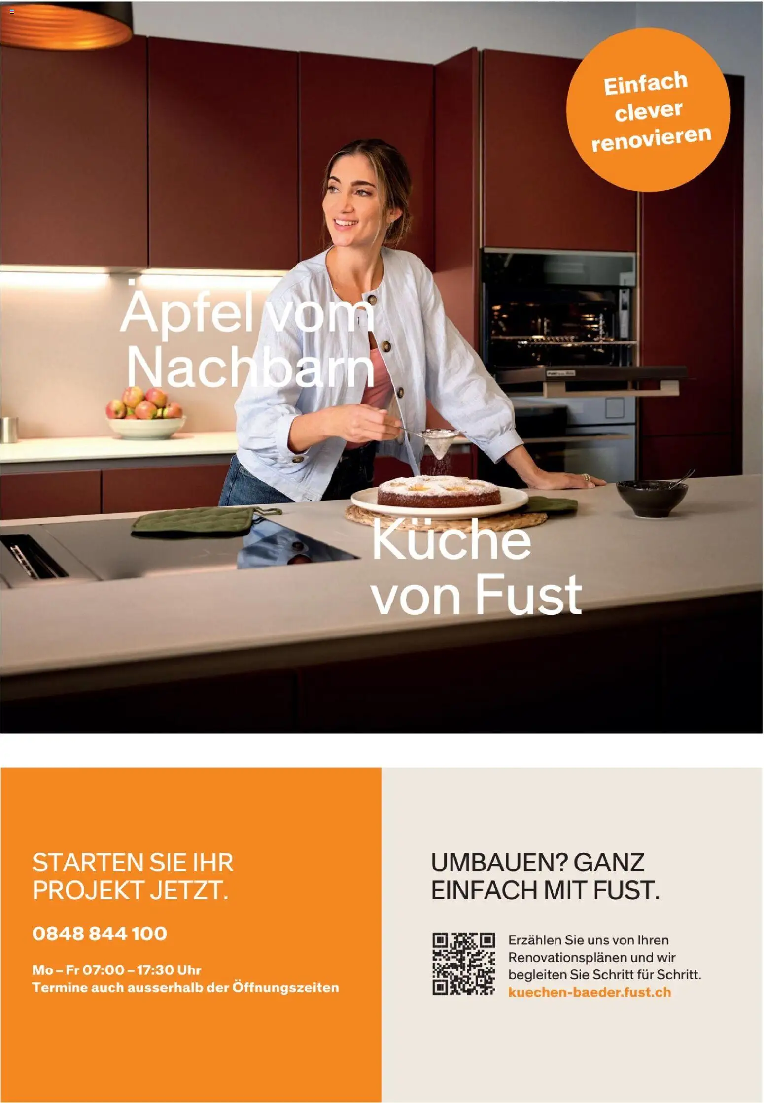 Fust Aktionen Küchen- und Badezimmerprospekt – gültig ab 27.12.2025 | Seite: 24 | Produkte: Äpfel, Uhr