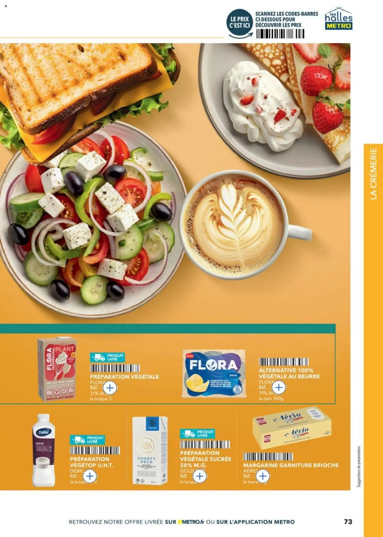 {H1} | Page: 73 | Produits: Beurre, Pain, Livre