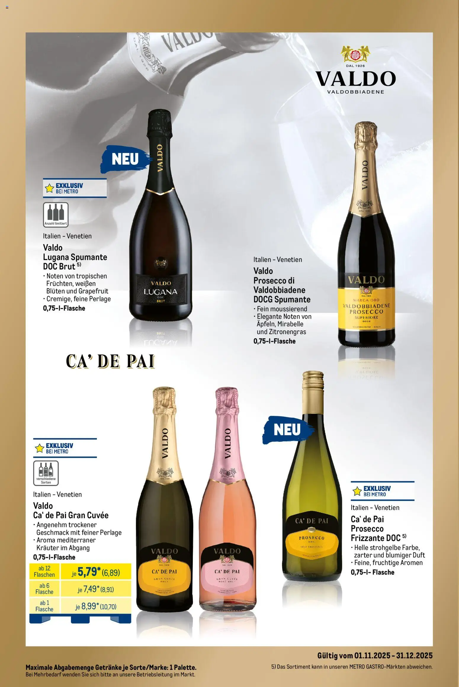 Metro Saisonkatalog Festliche Momente – gültig ab 01.11.2025 | Seite: 37 | Produkte: Zitronengras, Duft, Grapefruit, Prosecco