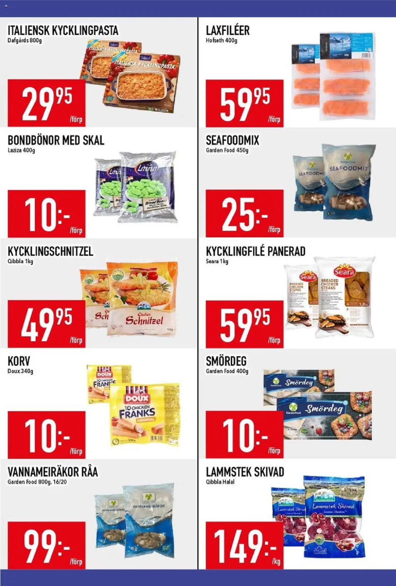 Matdax reklamblad aktuell från 16.02.2026 | Sida: 8 | Produkter: Kycklingfile