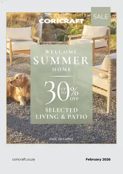 Coricraft specials catalogue – valid from 01.02.2026