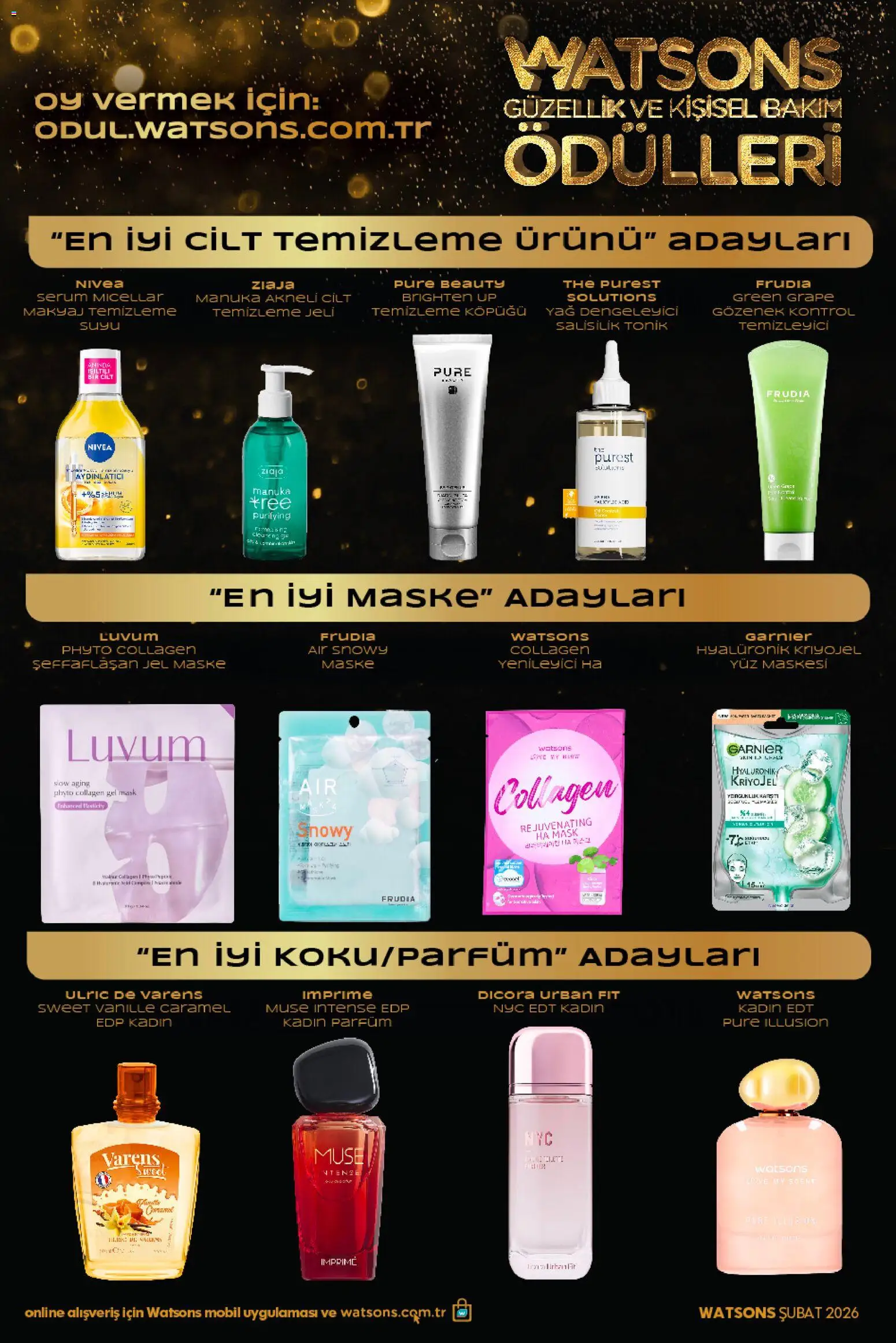 Watsons Katalog - 29.01.2026 tarihinden itibaren geçerlidir | Sayfa: 7 | Ürünler: Maske, Parfüm, Makyaj, Yağ