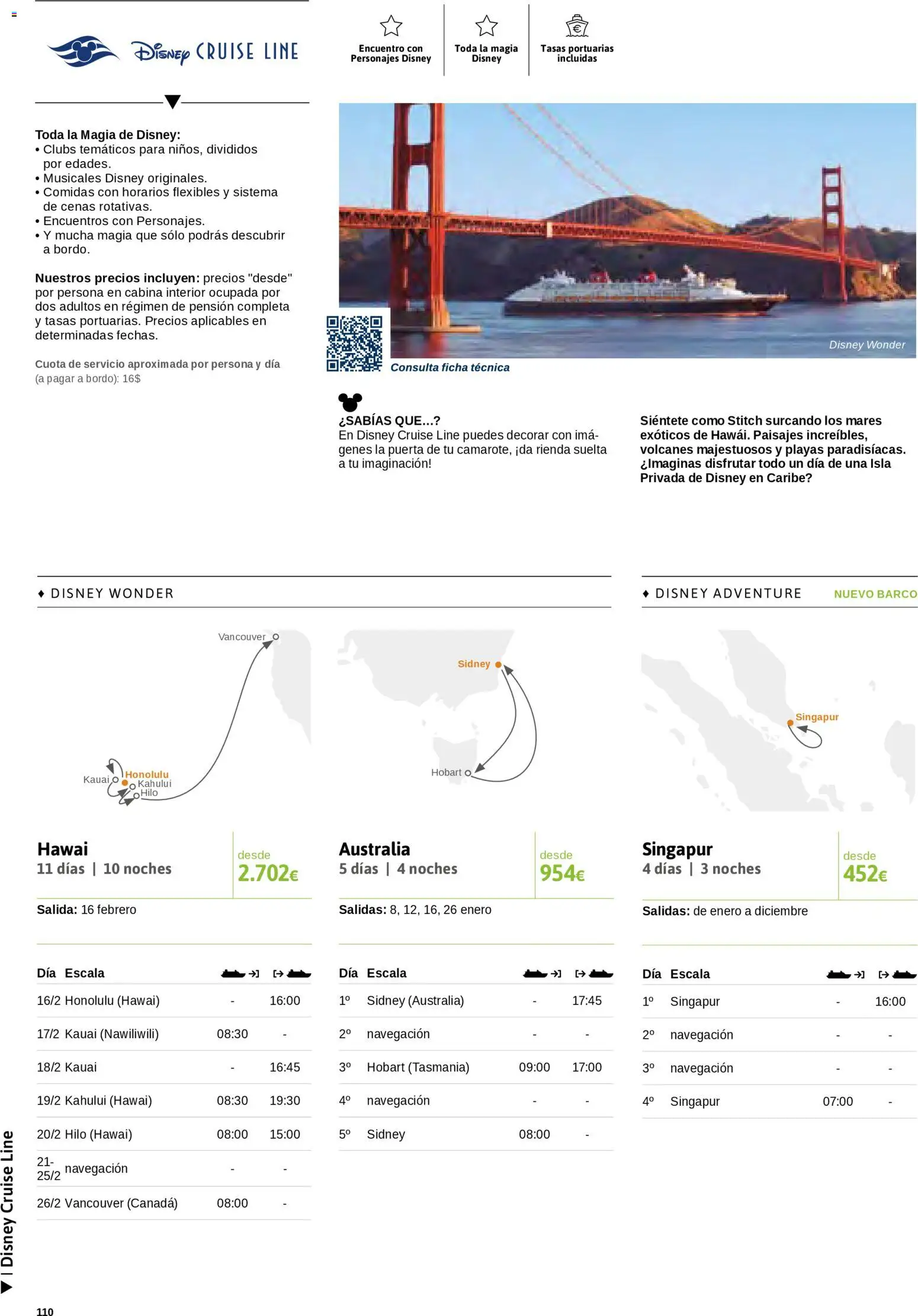 Viajes El Corte Inglés Cruceros marítimos │ válido desde el 01.01.2026 | Página: 111 | Productos: Navegación