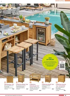Bauhaus Freizeit im Garten 2025 ab 04.03.2025 gültig | Seite: 19 | Produkte: Kochfeld, Waschbecken