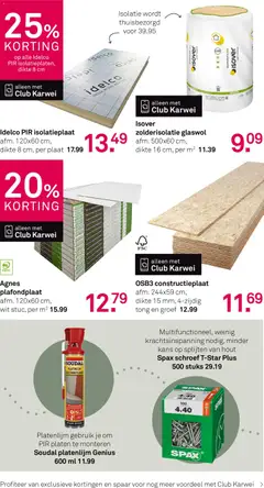 KARWEI - Folder - Voorbeeld van een folder van KARWEI, geldig van 05.01.2026 | Pagina: 21 | Producten: Lijm, Plaat, La, Platen