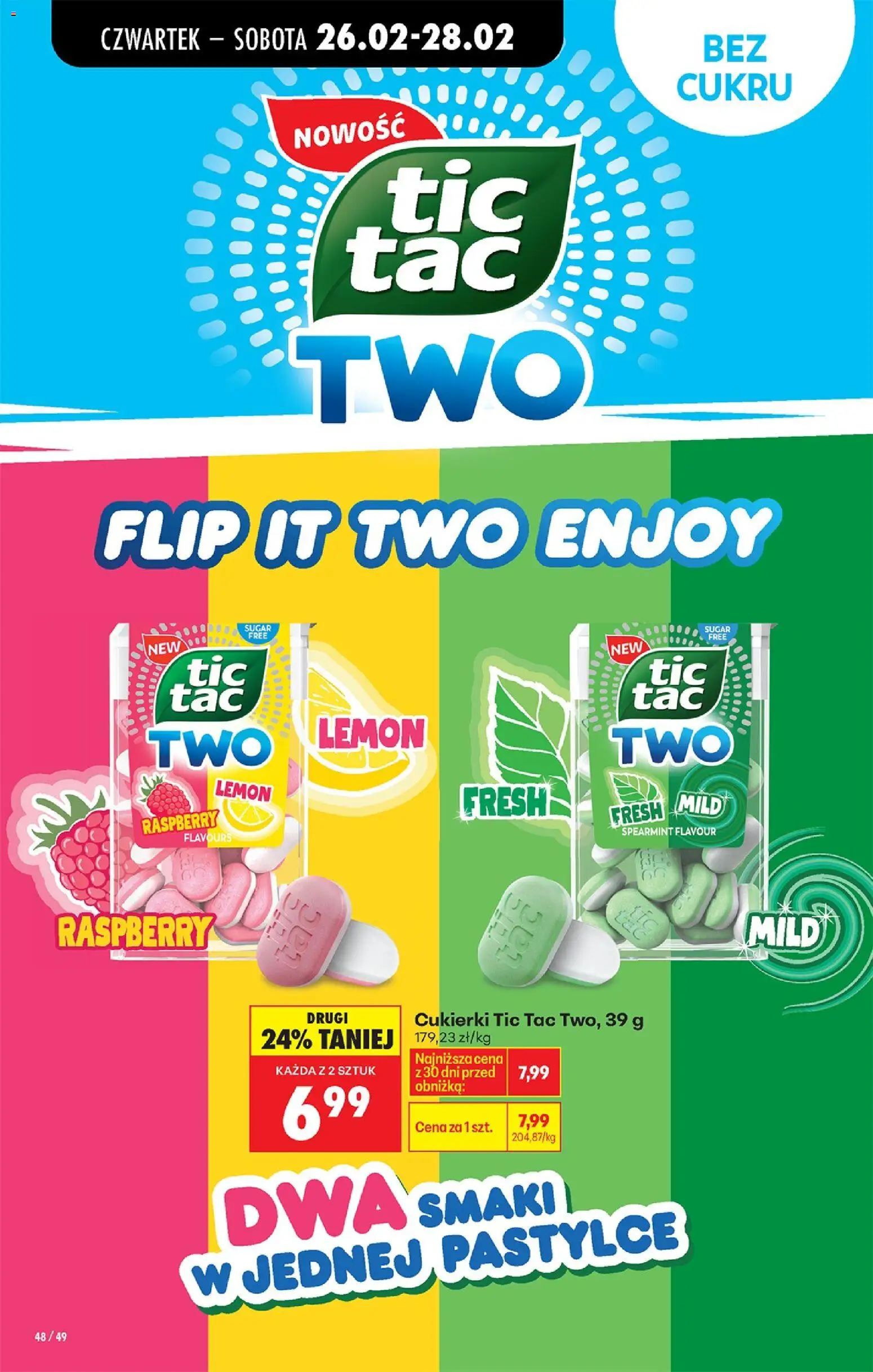 Biedronka Polsko leták - Codziennie niskie ceny od 26.02.2026 | Strana: 62 | Produkty: Tác