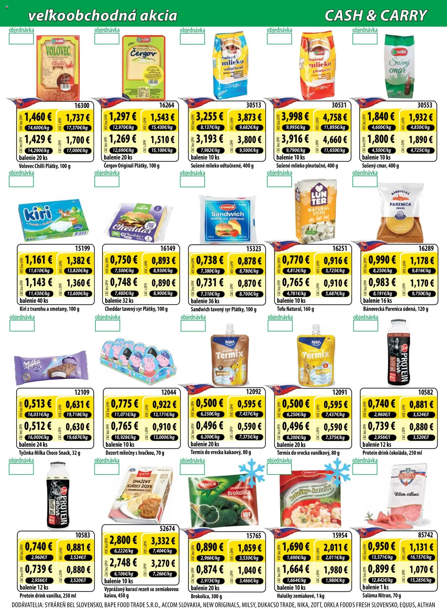 Nové Milk Agro akcie – leták je platný od 21.01.2026 | Strana: 3 | Produkty: Syr, Chilli, Protein, Milka