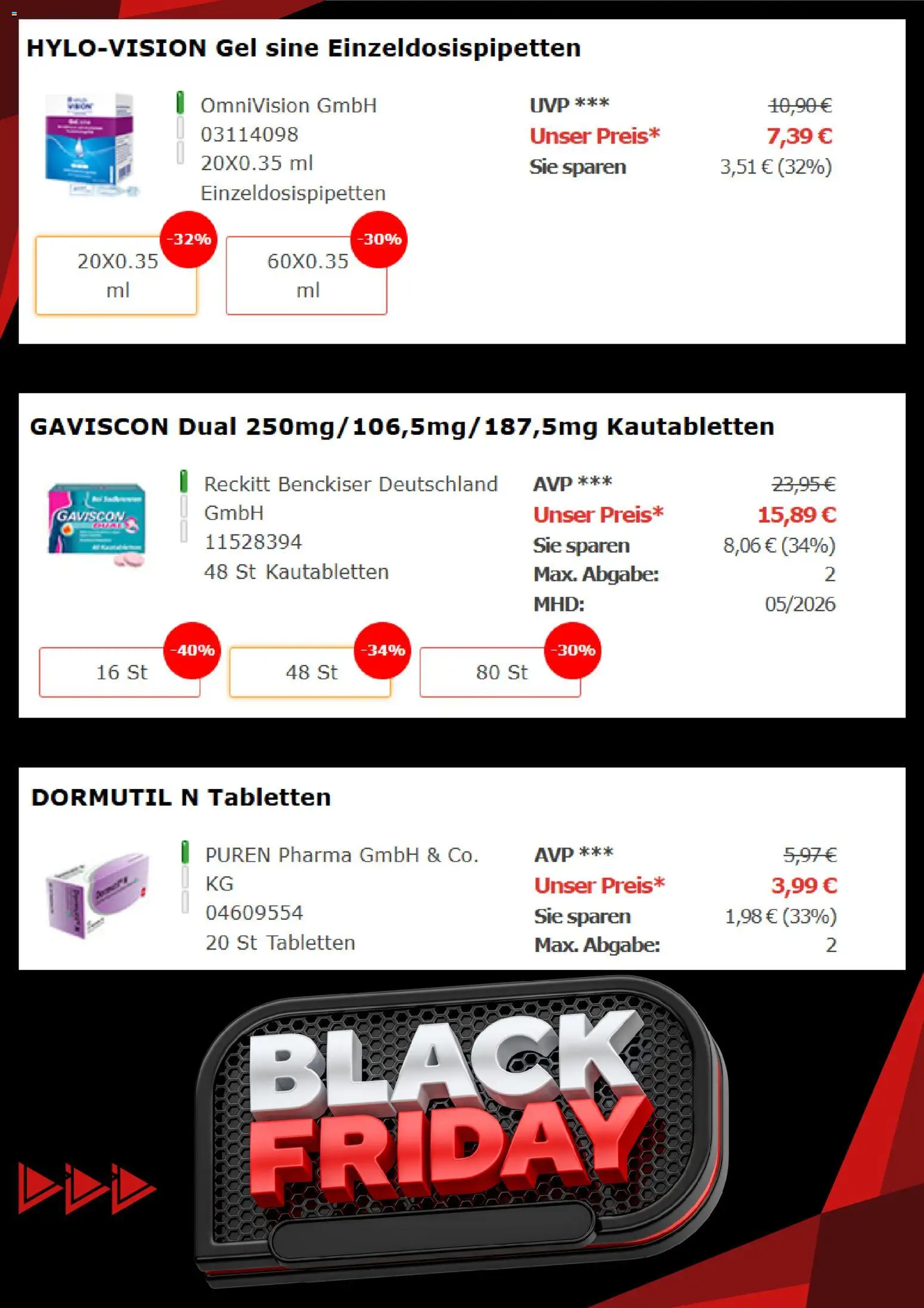 Apotal - Black Friday – gültig ab 01.11.2025 | Seite: 3