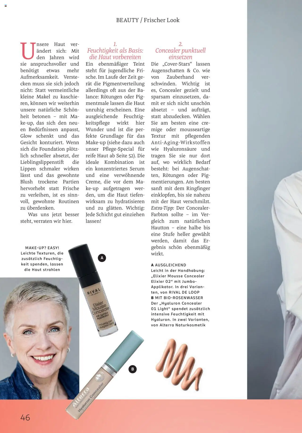 Rossmann Centaur – gültig ab 01.10.2025 | Seite: 46 | Produkte: Concealer, Foundation, Serum, Blush