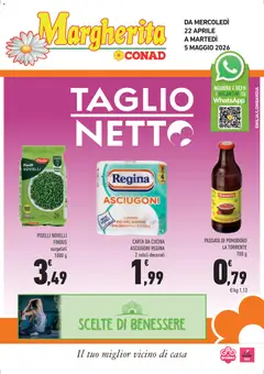 Anteprima del volantino Conad volantino Margherita Lombardia valido a partire dal 22.04.2026