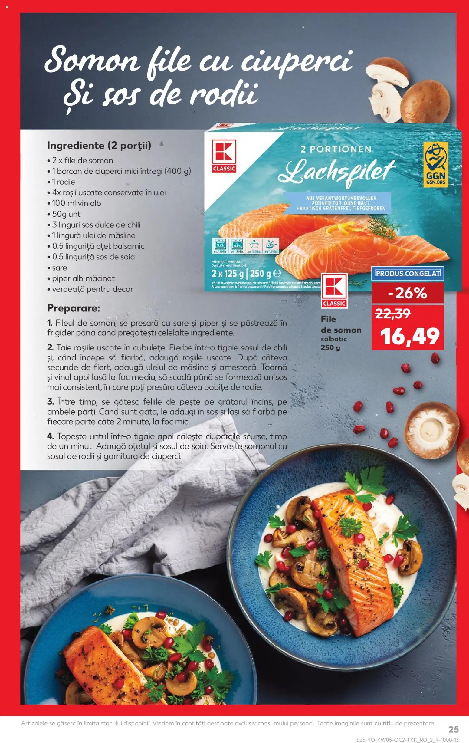 Noul catalog Kaufland – valabil de la 28.01.2026 | Pagină: 25 | Produse: Linguri, Măsline, Borcan, Sos