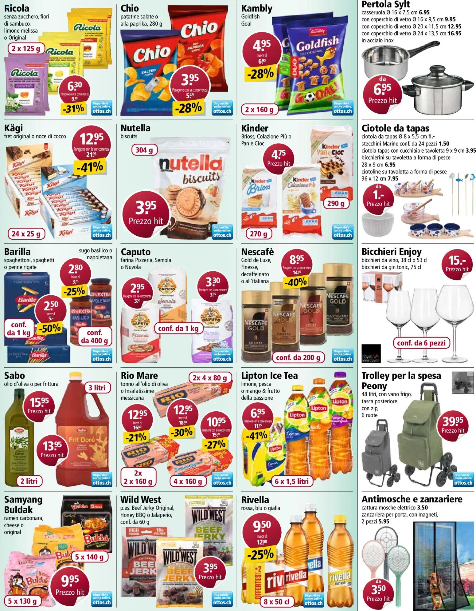 Otto's aktionen IT – gültig ab 22.04.2026 | Seite: 2 | Produkte: Barilla, Spabad, Gin, Mango