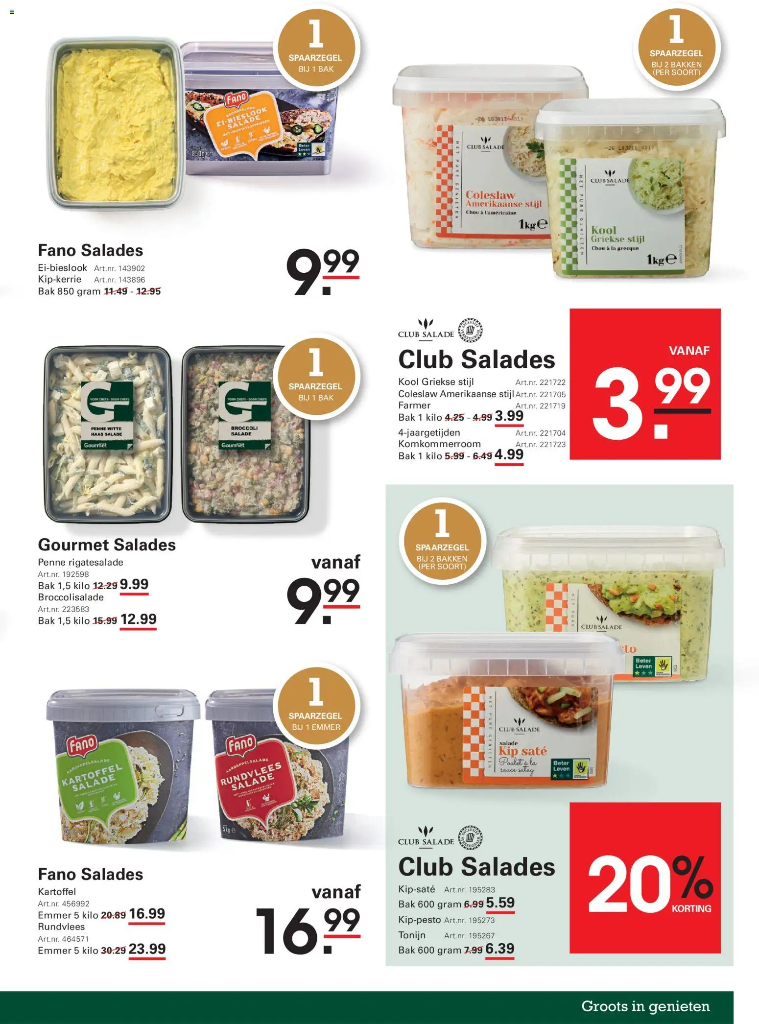 {H1} | Pagina: 23 | Producten: Salade, Salades, La, Rundvlees